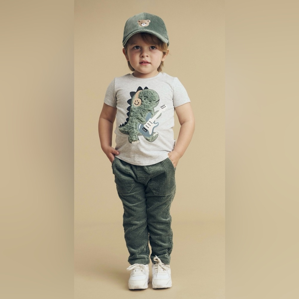 Huxbaby Light Spruce Cord Pant